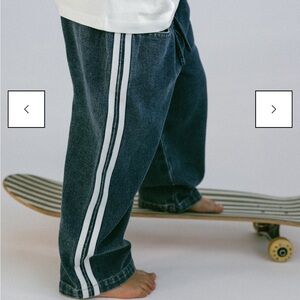 Fostered collection racer denim